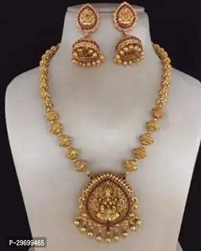 Stylish Golden Alloy  Jewellery Set For Women