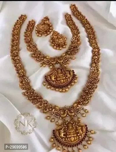 Stylish Golden Alloy  Jewellery Set For Women