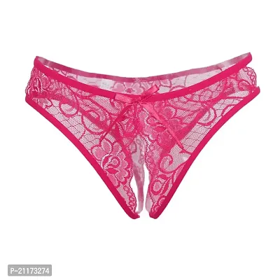 Crotchless Women's Exotic Panties Sexy Underwear Transparent
