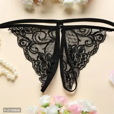 Women Sexy Lingerie Set Sheer Lace Underwear Bra Briefs Thong