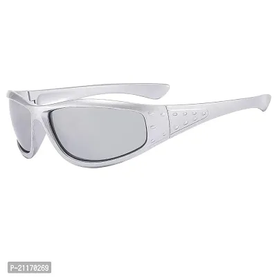 Transparent White Frame Glasses for Men and Women Clear Chashma M8526 –  Glasses India Online