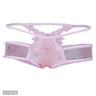 Buy myaddiction Stretch Lace Open Front G String T Back Thong