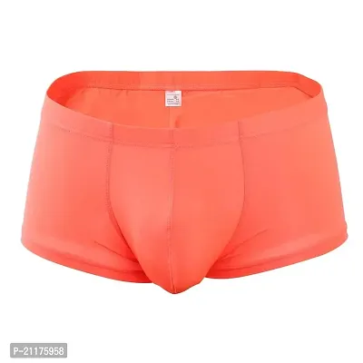 Buy myaddiction Mens Underwear Shorts Solid Boxer Briefs Underpants Lingerie  XL Orange Clothing Shoes Accessories, Mens Clothing