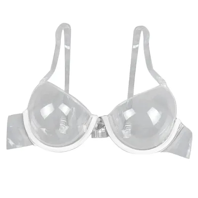 Buy myaddiction Clear Disposable Underwire Bra Women's Full Cup Push Up Bras  Adjustable 36C Clothing, Shoes Accessories, Womens Clothing, Intimates  Sleep, Bras Bra Sets - Lowest price in India