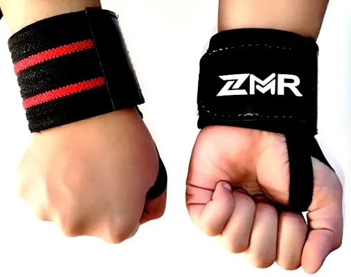 Wrist Wraps with Thumb Loop for Weightlifting, Powerlifting, Gym, and Crossfit - Wrist Support Band for Men and Women