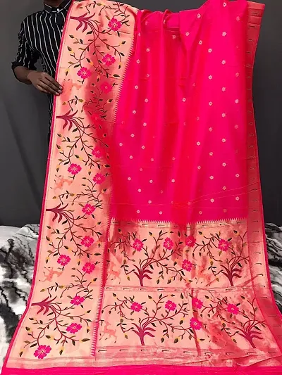 Fancy Net Saree with Blouse Piece for Women