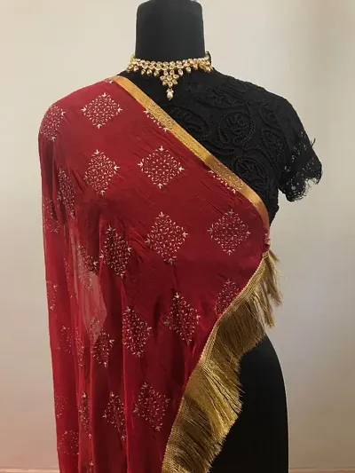 Womens Casual Chiffon Dupatta