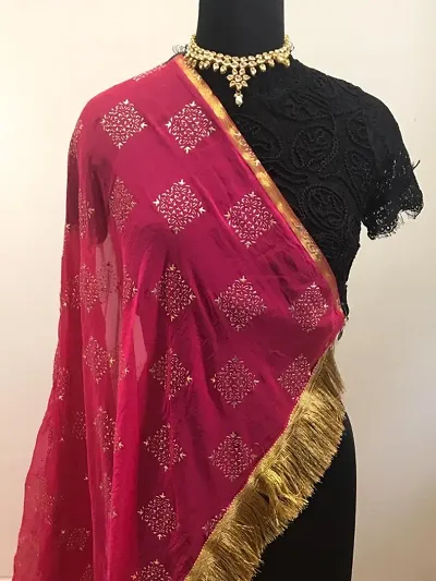 Womens Casual Chiffon Dupatta