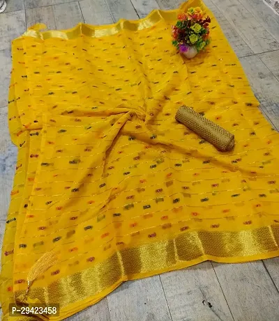 Trendy Saree with Blouse Piece for Women