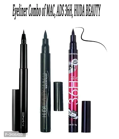 Ultimate Combo Of Mac, Huda, ADS36H Pen Eyeliner (Intense Black)-thumb0