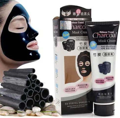 Charcoal Face Mask For Anti-Acne And Blackhead Remover