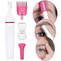 Combo Of Sweet Sensitive Precision Beauty Styler Hair Removal Bikini Trimmer For Women  Painless Face Hair Remover Machine For Upper Lip-thumb1