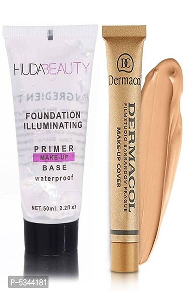 Ultimate Combo Of Face Primer  Makeup Cover Liquid Foundation-thumb0