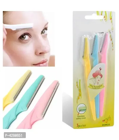Tinkle Eyebrow Shaper Razor 3 Pieces Pack Of 1-thumb2