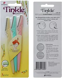 Tinkle Eyebrow Shaper Razor 3 Pieces Pack Of 1-thumb2