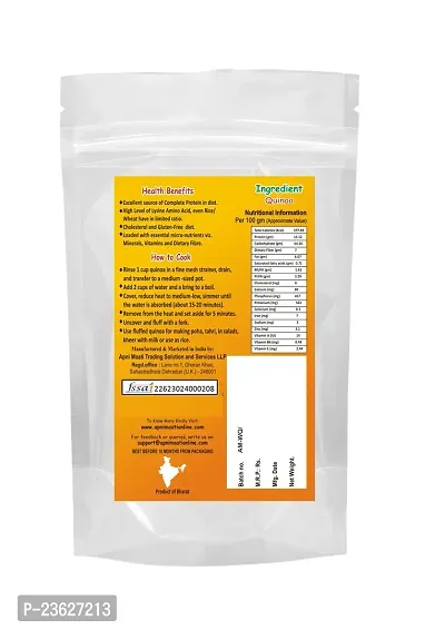 Apni Maati Organically Grown Quinoa - 2 kg (combo kg pack 1+1)  | Gluten Free | Diet Food |-thumb2