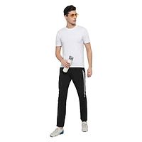 Only Black Men's Regular Fit Trackpants-thumb1