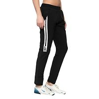 Only Black Men's Regular Fit Trackpants-thumb2