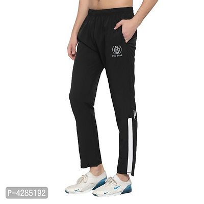 Only Black Men's Regular Fit Trackpants