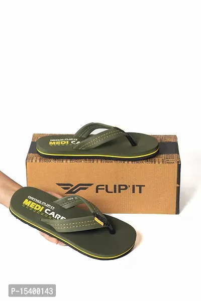 Flip into Ortho Care: The Perfect Summer Footwear Extra Soft Flip Flop for Women's | Orthopedic Diabetic Care | Ortho Slippers for Home-thumb3