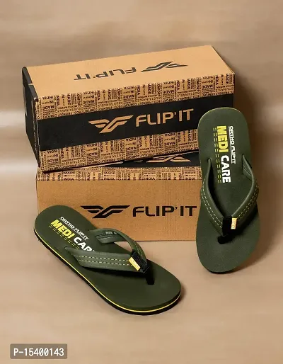Flip into Ortho Care: The Perfect Summer Footwear Extra Soft Flip Flop for Women's | Orthopedic Diabetic Care | Ortho Slippers for Home-thumb2