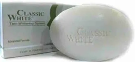 Classic White Soap Pack of 3 Pcs-thumb1