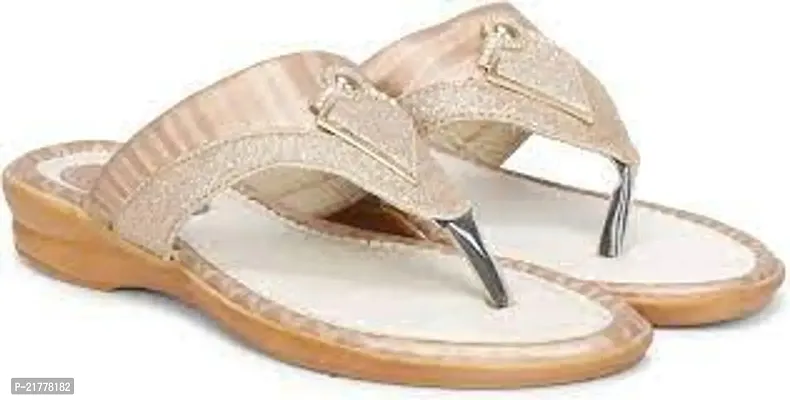 Elegant Brown Rubber Sandals For Women