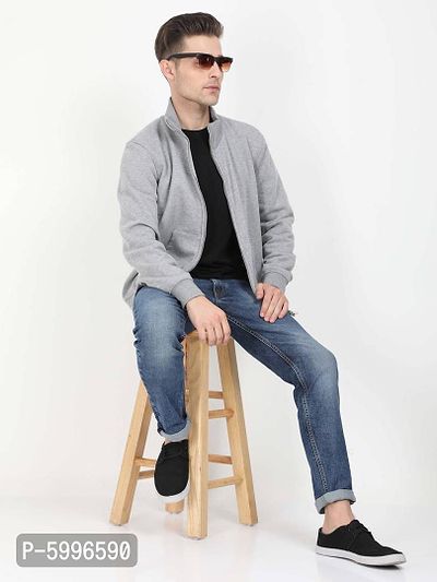 Premium Stylish Long Sleeves Hi-Neck Sweatshirt-thumb4