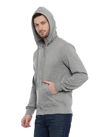 Premium Stylish Hooded Hoody Sweatshirt (With Zip)-thumb2