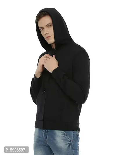 Premium Stylish Hooded Hoody Sweatshirt (With Zip)-thumb3