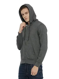 Premium Stylish Hooded Hoody Sweatshirt (With Zip)-thumb2