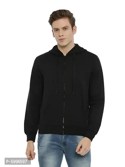 Premium Stylish Hooded Hoody Sweatshirt (With Zip)-thumb0