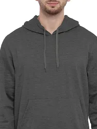 Premium Stylish Hooded Hoody Sweatshirt (Without Zip)-thumb1