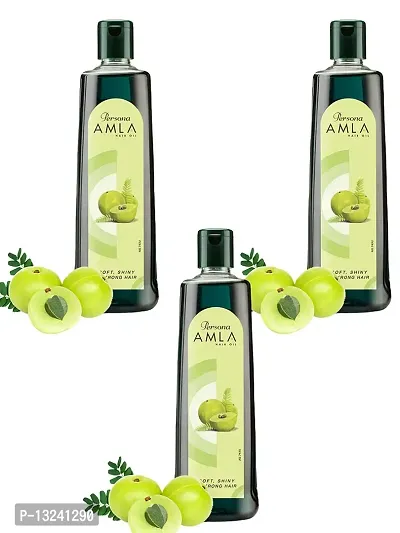 Persona Amla Hair Oil (3 packs of 200 ml each)