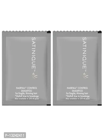 SATINIQUE 60 sachets Hairfall Control Shampoo Sachets -Pack of 2-thumb0