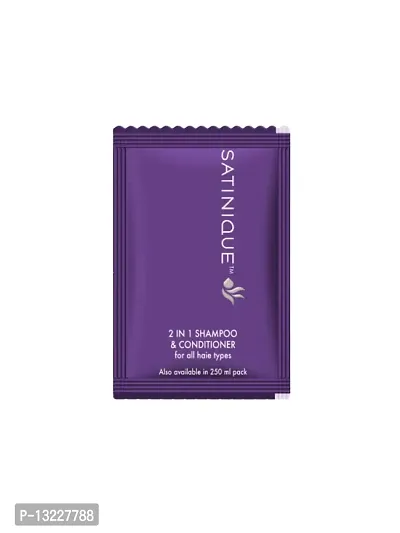 Amway - SATINIQUE (30 sachets in a box )2-in-1 Shampoo and Conditioner Sachets-thumb0