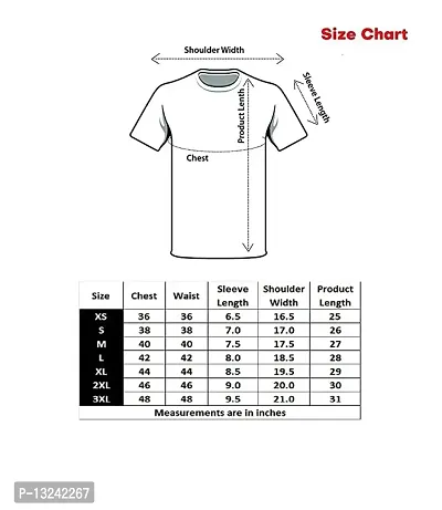 OZIO Men's Round Neck Half Sleeve Regular Fit Printed Cotton T-Shirt - S to 2XL-thumb3