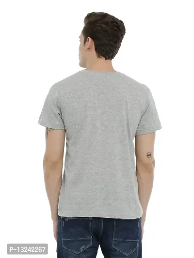 OZIO Men's Round Neck Half Sleeve Regular Fit Printed Cotton T-Shirt - S to 2XL-thumb2