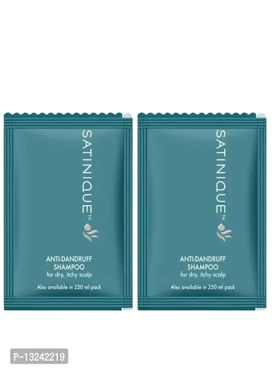 SATINIQUE 60 sachets Anti Dandruff Shampoo Sachets -Pack of 2