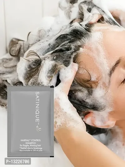 Amway - SATINIQUE Hairfall Control Shampoo Sachets (30 sachets in a box)-thumb3