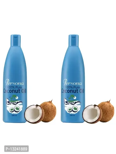 Persona Pack of 2 100% Pure Coconut Oil