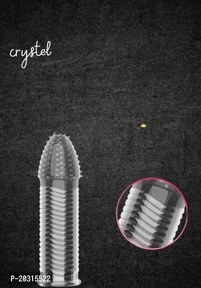 Crystel Condom Dotted Condom-thumb0