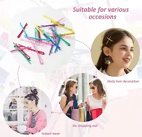 Designer Multicolor Plastic Hair Clip For Women Set of 50-thumb1