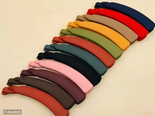 Designer Multicolor Plastic Hair Clip Combo  For Women-thumb0