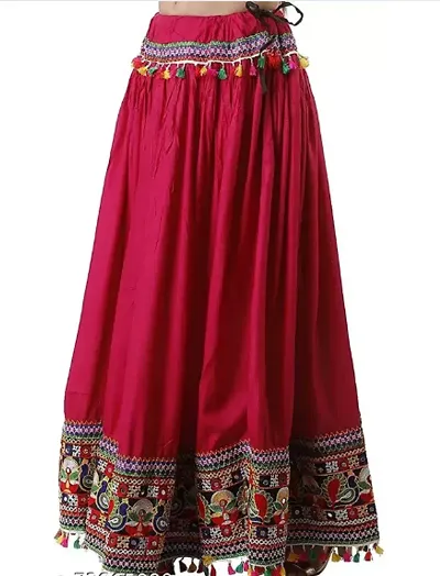 DIAMO Traditional Lehanga Pattern Long Skirt
