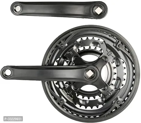 NSV 3 Speed chain wheel with metal for MTB and road cyclesBlack Bicycle Brake Disk-thumb3