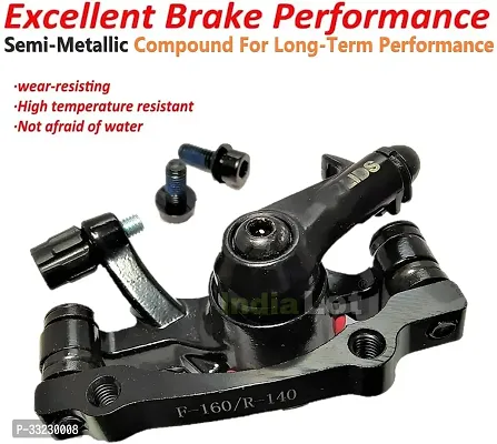 NSV Good Quality Cycle Disc Brake Front Rear Mechanical Caliper And Cycle Handle Grip Bicycle Brake Disk