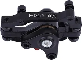 NSV Folding Bicycle Mechanical Disc Brake Front Rear Calipers Bicycle handle grips Bicycle Brake Disk-thumb4