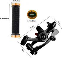 NSV Cycle Disc Brake pack With Disc Pads And Bicycle Handel Grip With Metal Ring Bicycle Brake Disk-thumb2