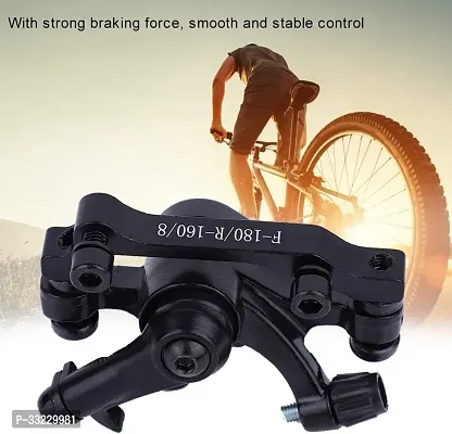 NSV Bicycle Handel Grip And Cycle Diskc Brake Mechanical Caliper Set With Disc Pads Bicycle Brake Disk